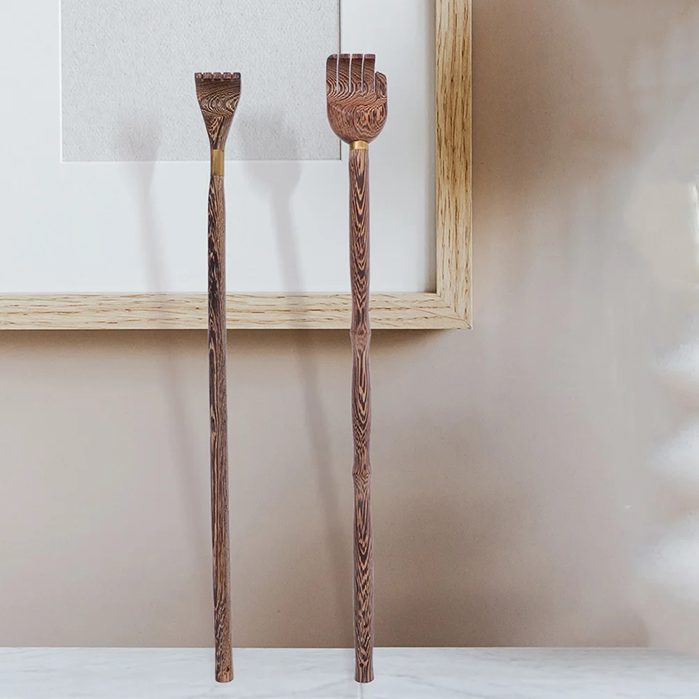 3 قطعة خدش خشبي مدلك الظهر تعزيز الدورة الدموية الاسترخاء هدية الآباء خشبية الظهر هرش حكة خدش أداة