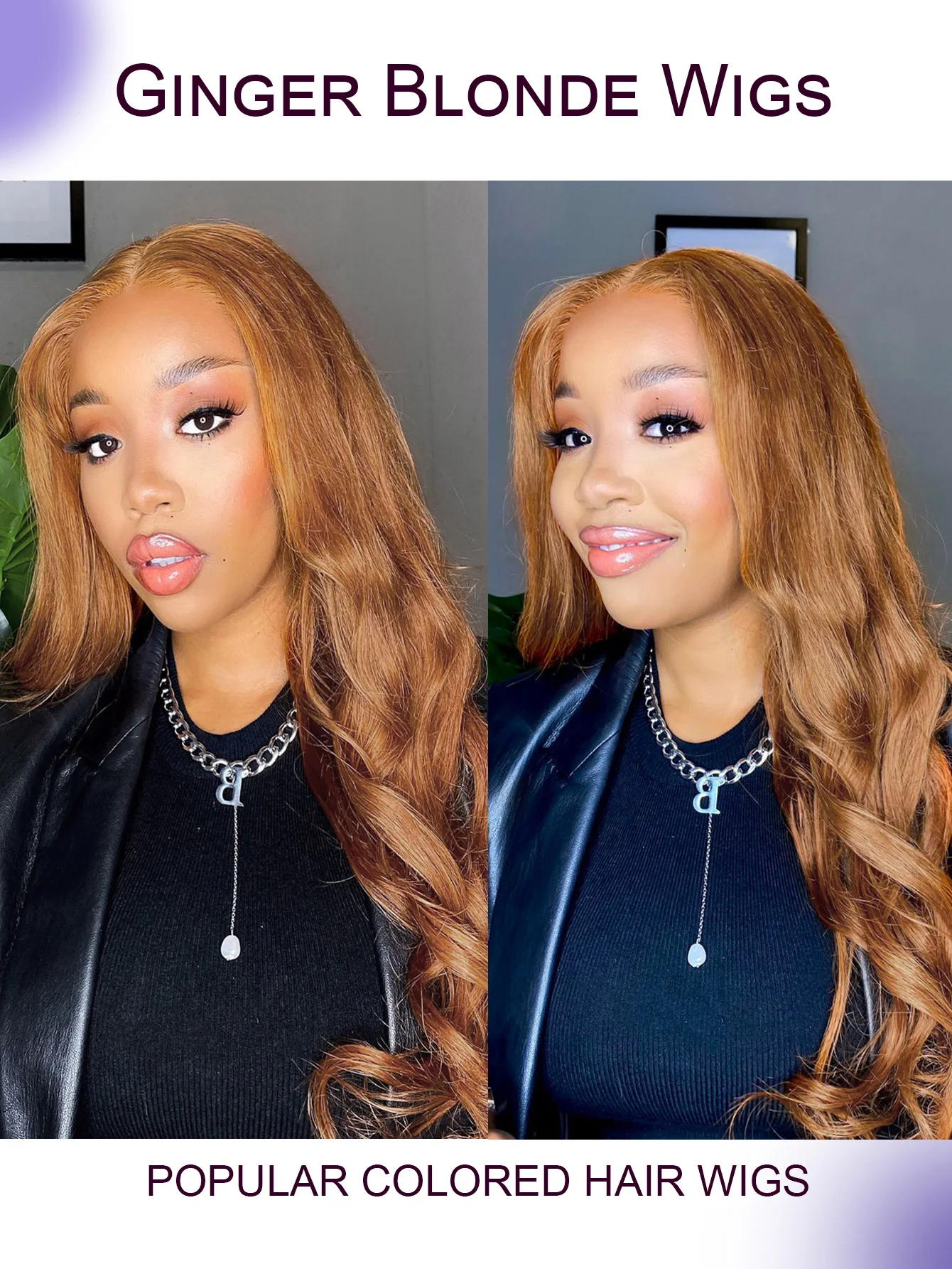 الفراولة الزنجبيل البرتقالي 13X6 الدانتيل الجبهة الباروكات خصلات الشعر المستعار الإنسان الجسم موجة 13X4 الأحمر بورجوندي الملونة الدانتيل الباروكات الأمامية قبل قطعها #5