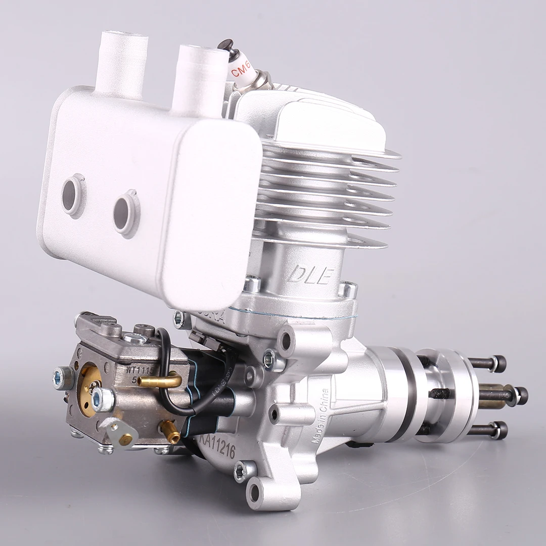DLE35RA Model Engine 35CC Engine Paired With Japanese Huapolo Carburetor Model Aircraft