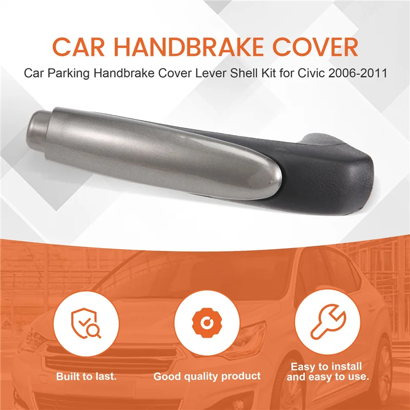 

Прочно автомобильный комплект чехла рычага стояночного тормоза для Honda Civic 2006-2011 LHD
