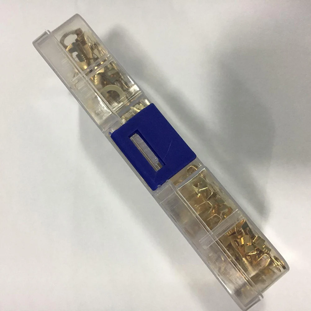 

150Pcs Copper Cable Lugs Cold Press Circular Ring Wire Terminal Crimp Connector for Electrical Power Distribution Aluminum Cable