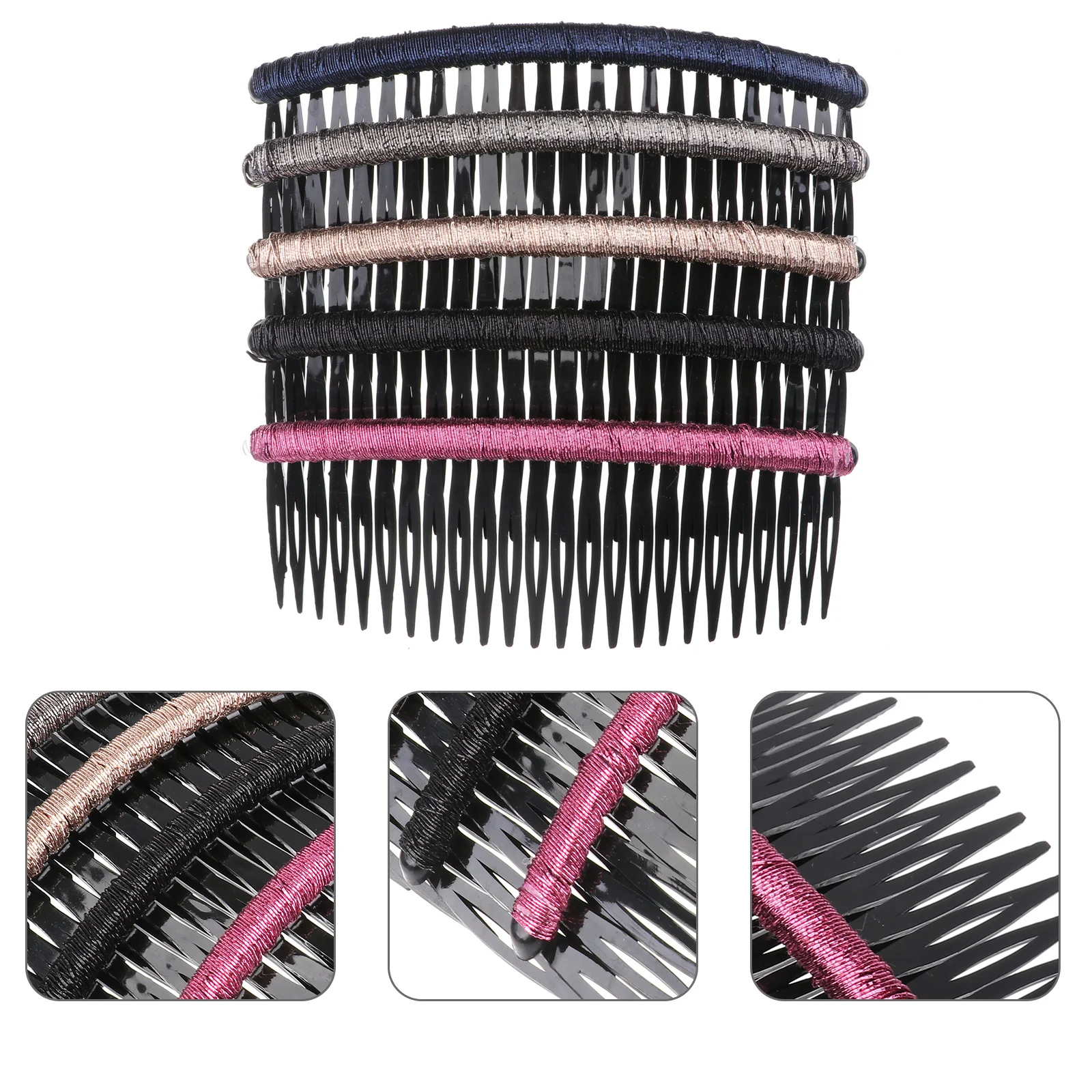 

10 шт., пластиковые зажимы для расчески, разные цвета, 20 зубов, 24 зуба, простые прочные боковые гребни, свадебные аксессуары для волос