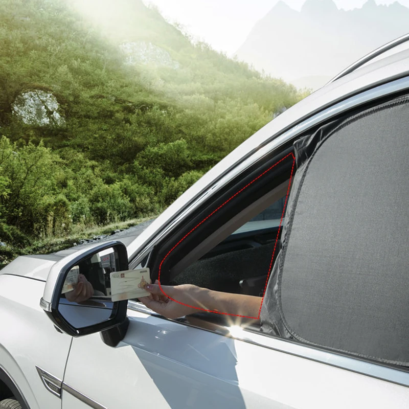 

Car-Specific Foldable Privacy Sunshade Curtain For RENAULT CAPTUR 2020-Present Anti-UV Heat Insulation Protect Cover Accessory