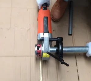 2300W/2000W Portable Handheld Electric Threading Machine Electric Pipe Threader Galvanized Pipe Threading Machine 220V
