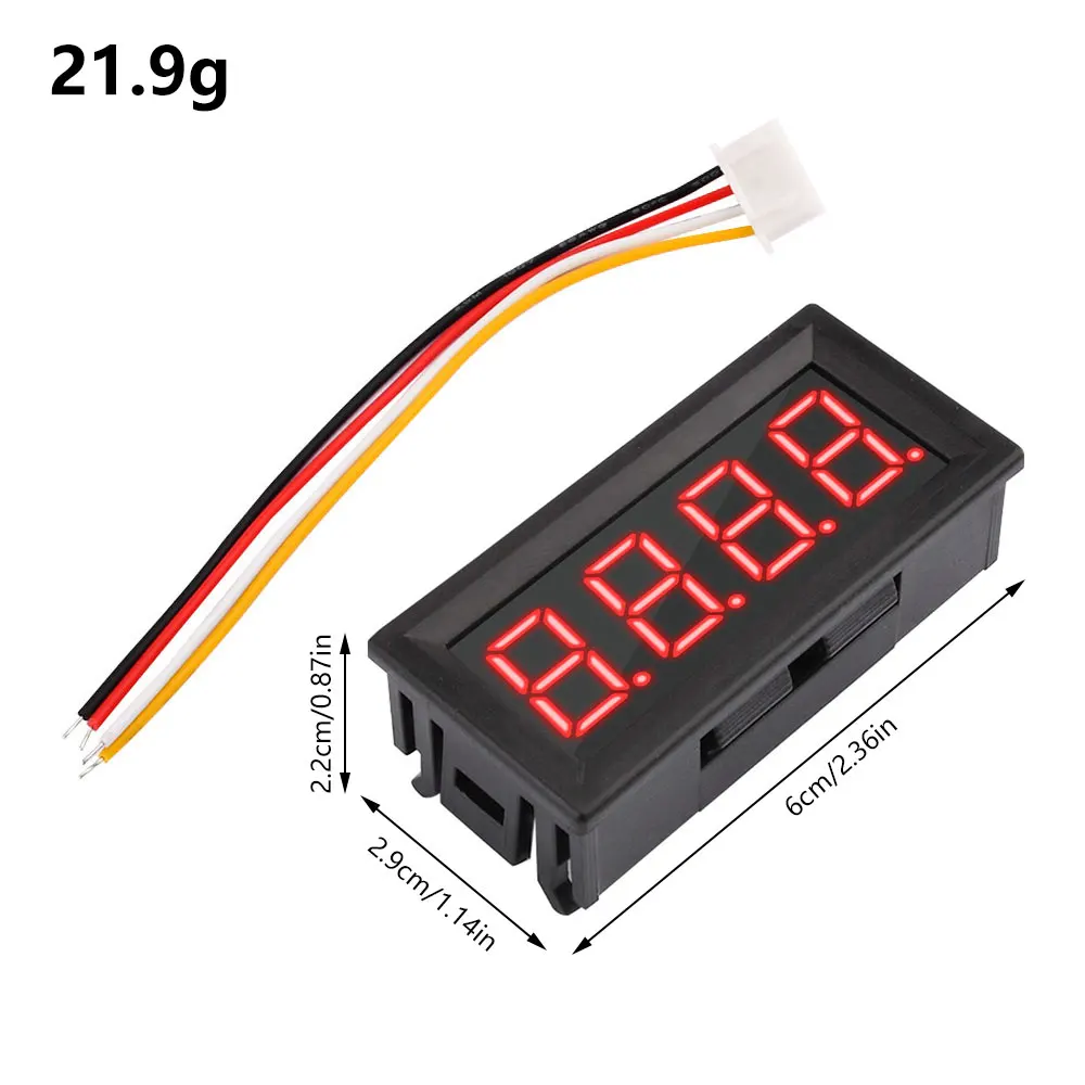 1Pcs 0.56Inch RS485 4 Bits Digital LED-054S Display Module Supports ASCII and Modbus RTU Protocols Four Serial Driver Board Pack