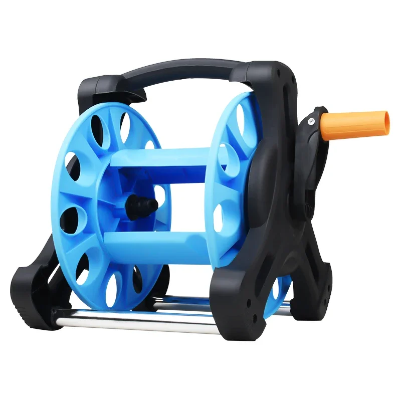 

Household car wash water gun 6 water pipe storage rack 20 meters water pipe frame pipe reel coil winding watering garden tools