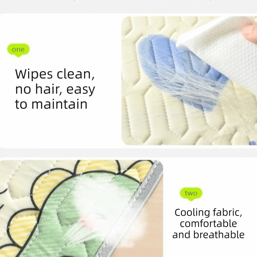 

Cold Bed Pad Washable Cat Latex Mat Cool Feeling Breathable Cooling Dog Mat Comfortable Soft Cat Sleeping Cushion Pet Sleeping