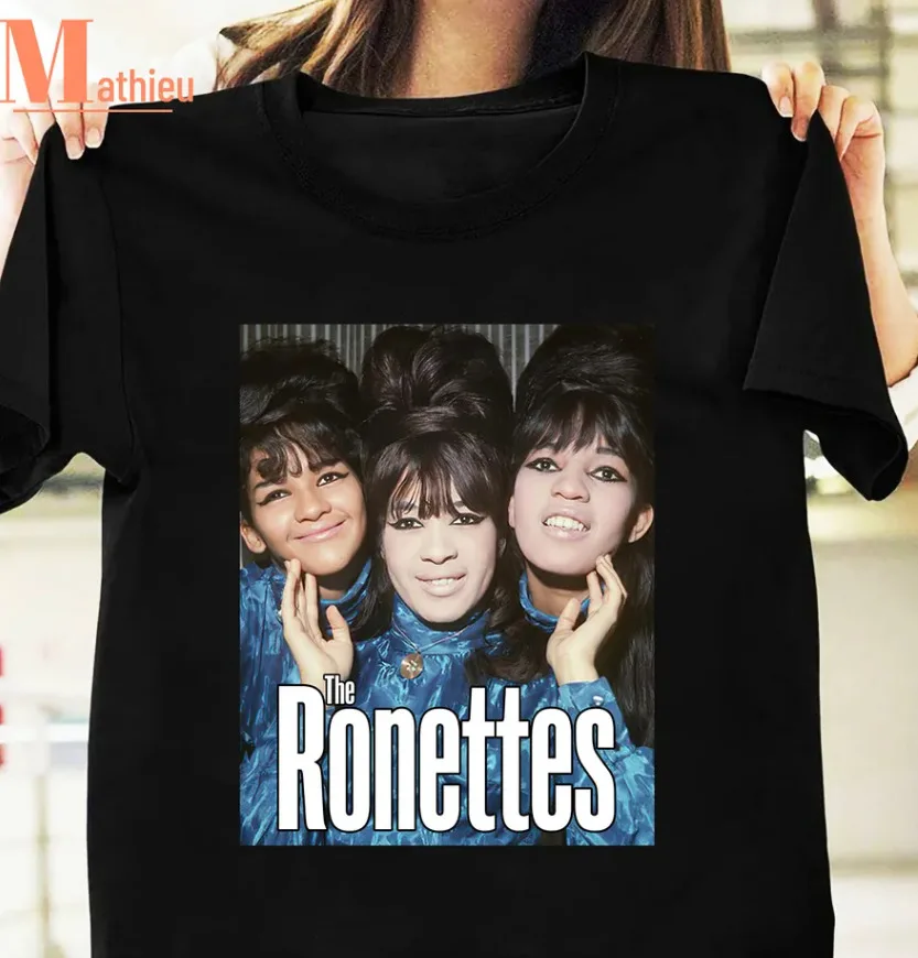 Vintage The Ronettes Merch T-Shirt, The Ronettes Band Shirt S-5Xl