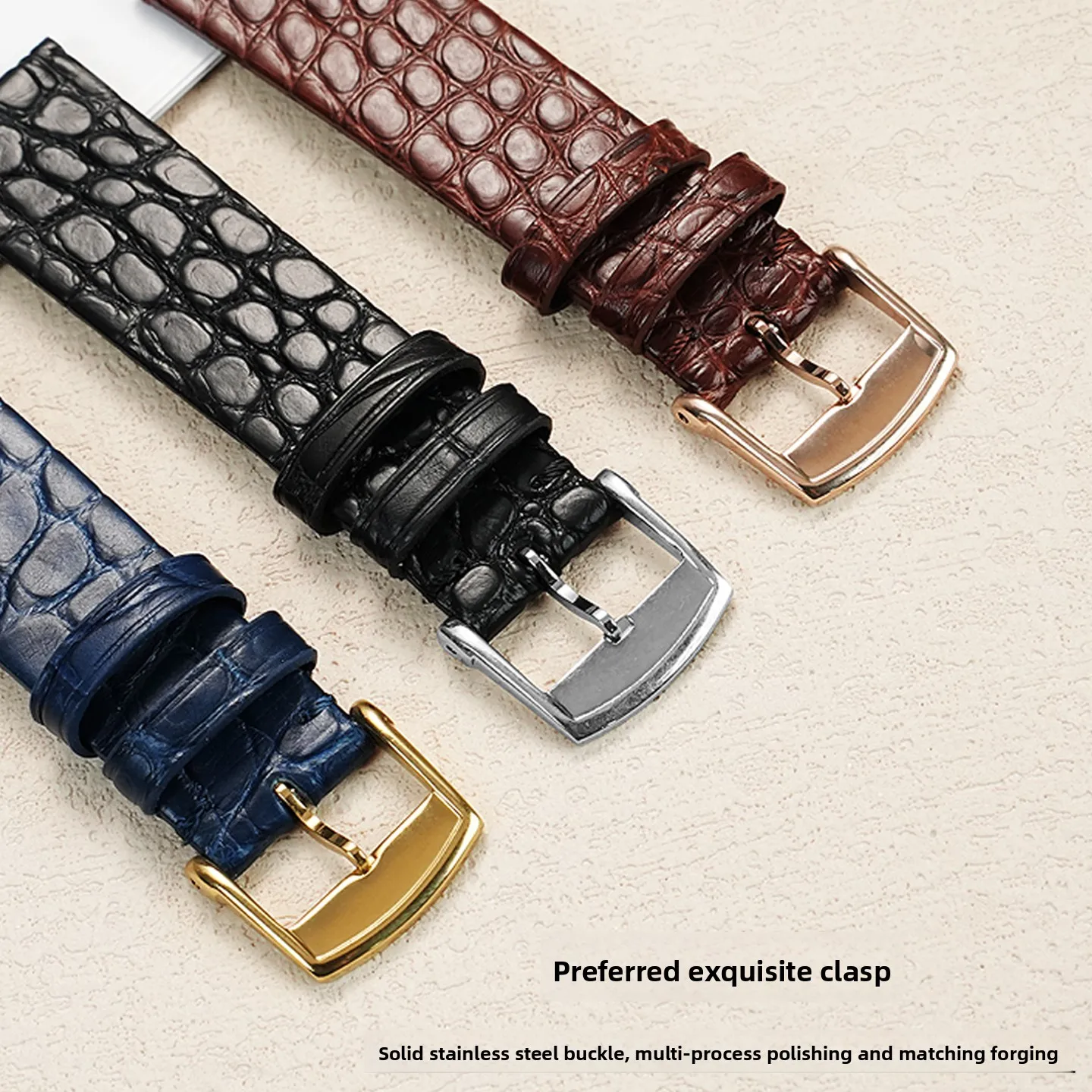 Ультратонкий ремешок из мягкой крокодиловой кожи 12 13 16 18 19 20 мм для Longines L4 L2 La VC MIDO Cartier, ремешок для часов, мужской и женский браслет