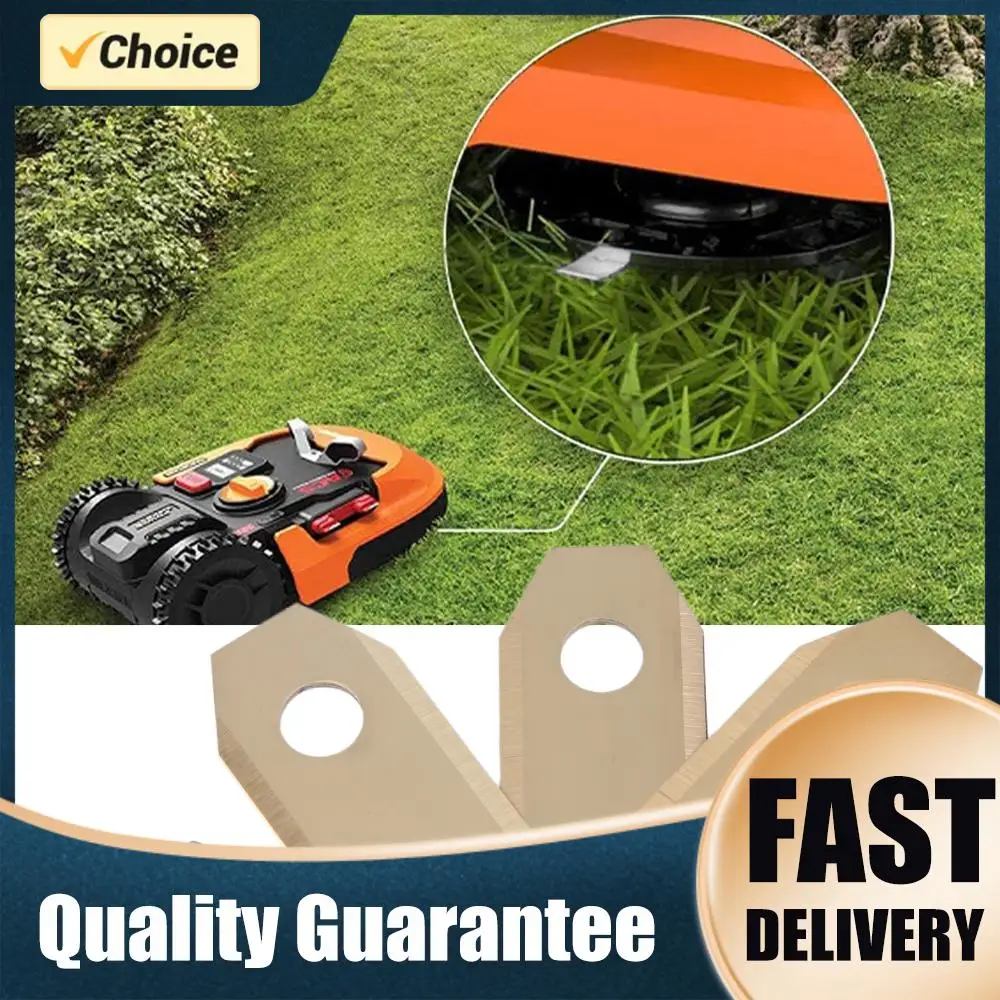 9Pcs Replacement Blades Robotic Lawnmower Blades Lawn Mower Cutting Blades Set Compatible for ECOVACS High-Performance Cutting
