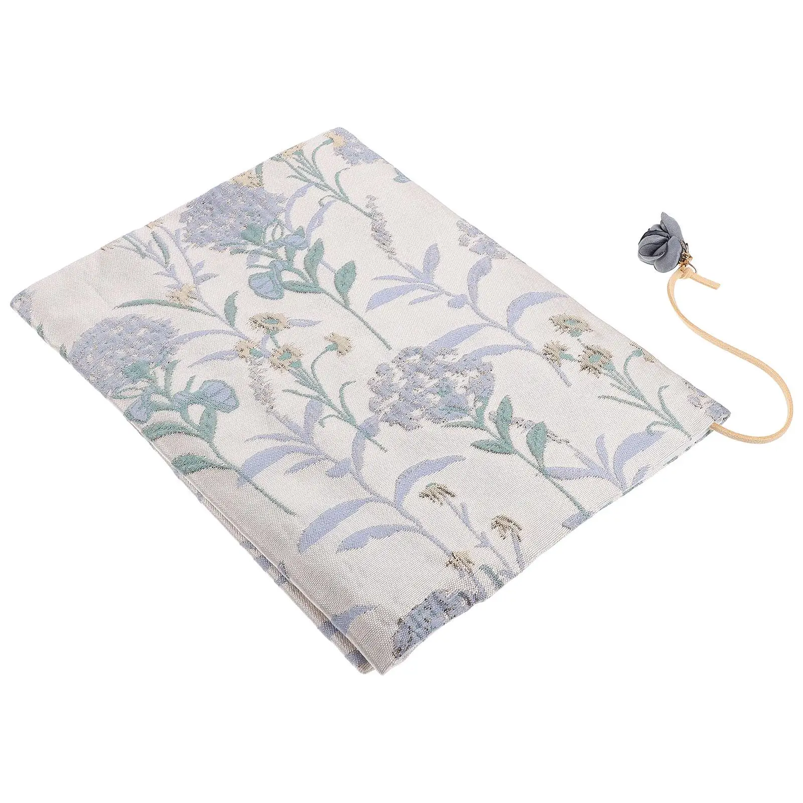 

Fabric Book Cover A5 Pink Dandelion Reusable Protective Case for Students Cloth Material Scratch Resistant for Schoolbooks