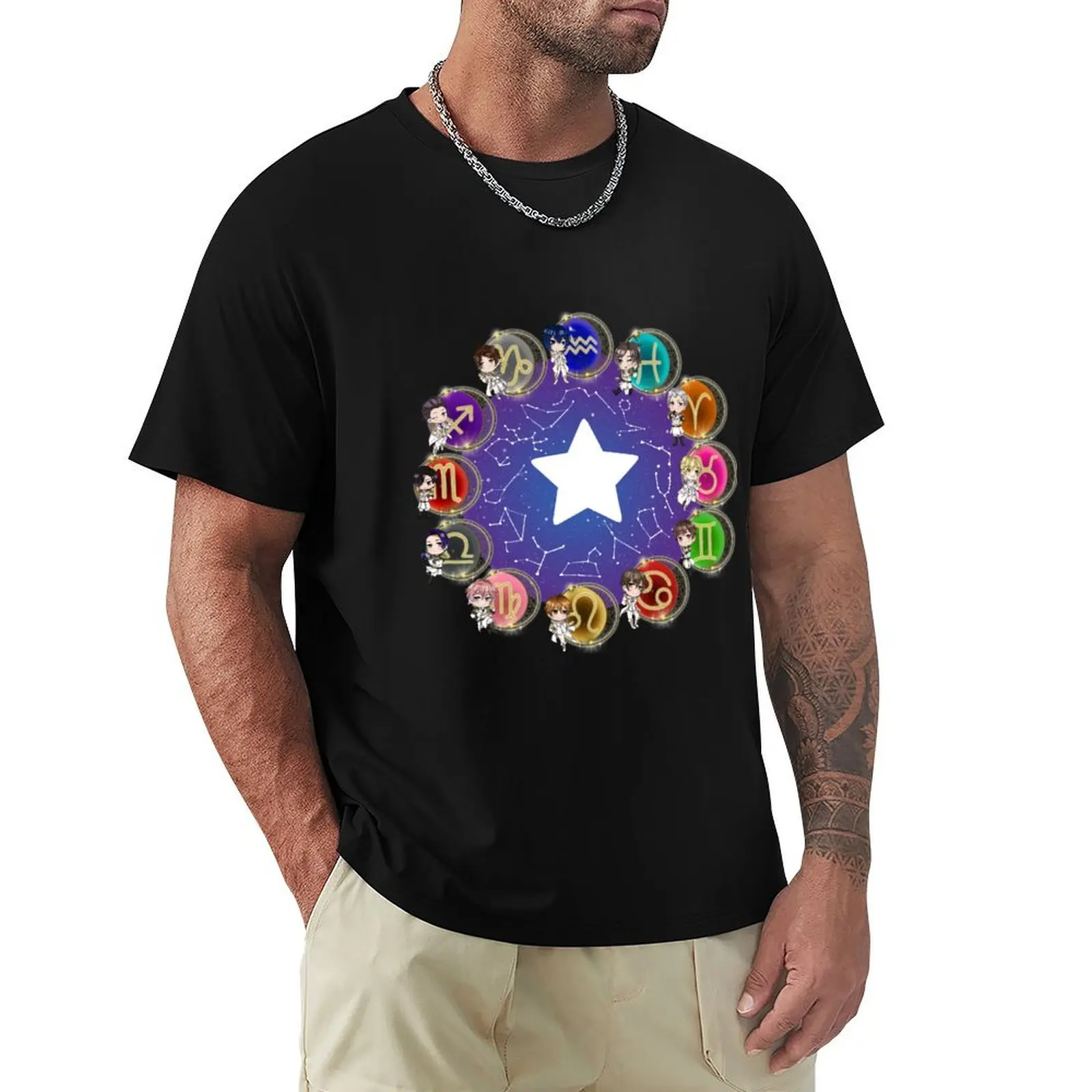 Chibi Gods Constellations T-Shirt t shirt custom print T-Shirt