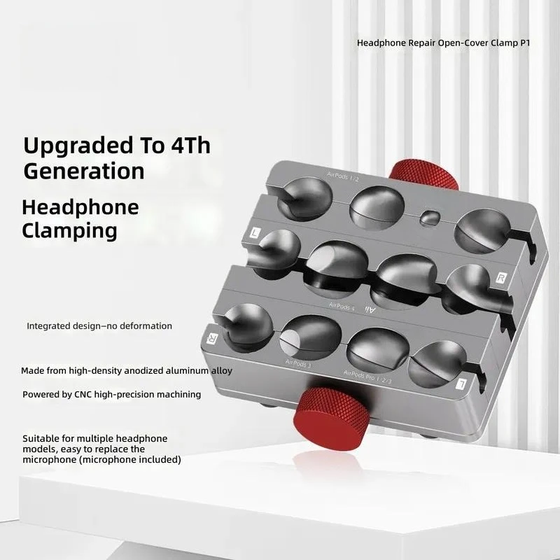 for Aluminum Alloy Fixture for Opening and Fixing AirPods 1st 2nd Generation Pro Rotating Repair Tool