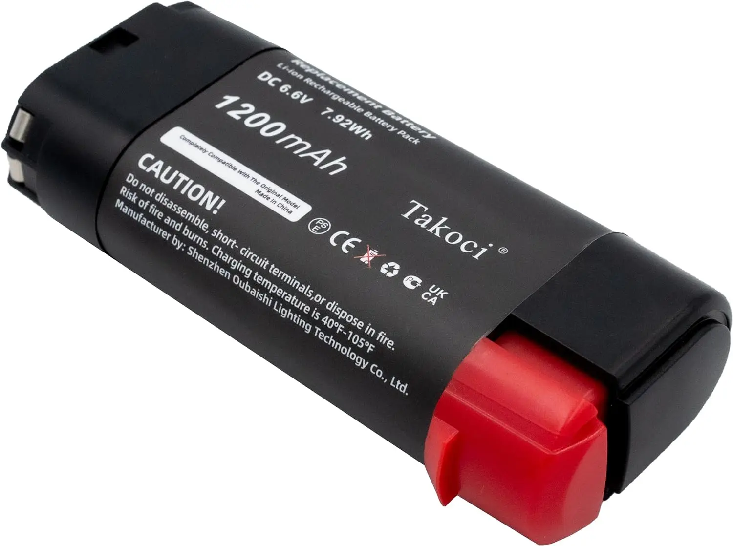 

Replacement Battery 1200mAh for Black & Decker VPX1101, VPX1101X, VPX1201, VPX1212, VPX1212X, VPX1301 VPX0111