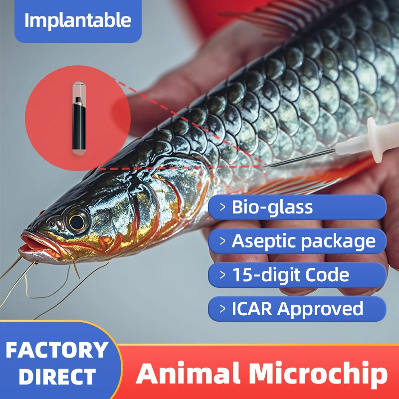 10 Cái/lốc 2.12 * 12mm134.2KHz RFID Kính Thẻ Dành Cho Thú Cưng Nhận Dạng, thẻ Dành Cho Animalidentification Rfid Viên Dành Cho Cá Chó Ngựa