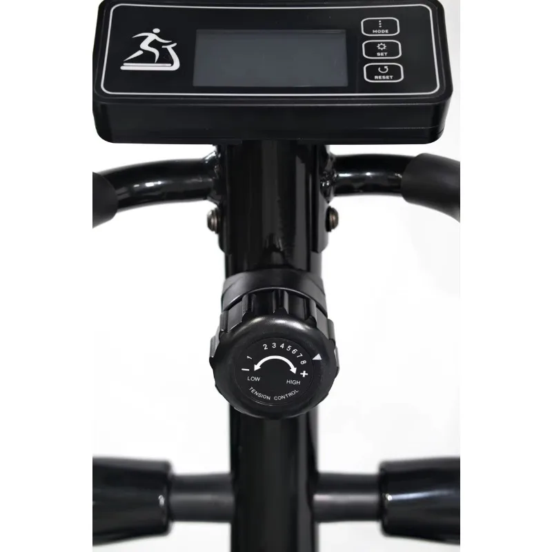 آلة بيضاوية ذكية عالية الجودة - مدرب متقاطع بتصميم حديث للياقة البدنية المنزلية والتجارية، يعزز كفاءة التمرين #4