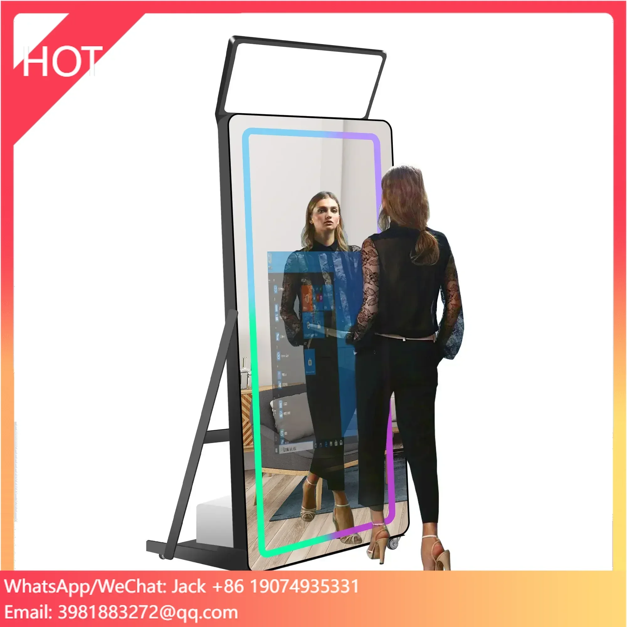 Mirror Gym Interactive Health Full Body Sport Gym Floor Wall Exercise Workout Mirror Smart Fitness Mirror