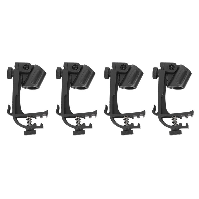 4 Pcs Microphone Clip Drum Clip Shockproof Microphone Clip Microphone Stand Shockproof Musical Instrument Accessories