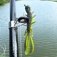 10pcs Floating Soft Lures Kit 5cm 6cm 7cm Shrimp Jig Rig Pesca Gear Tackle Silicone Swimbait Carp Attract Fishing Set Bait