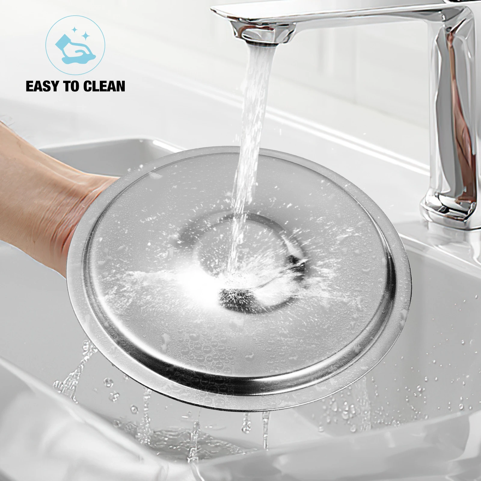 

Stainless Steel Pot Lid Lids Small Pan Cooking Cookware Saucepan Only for Cover