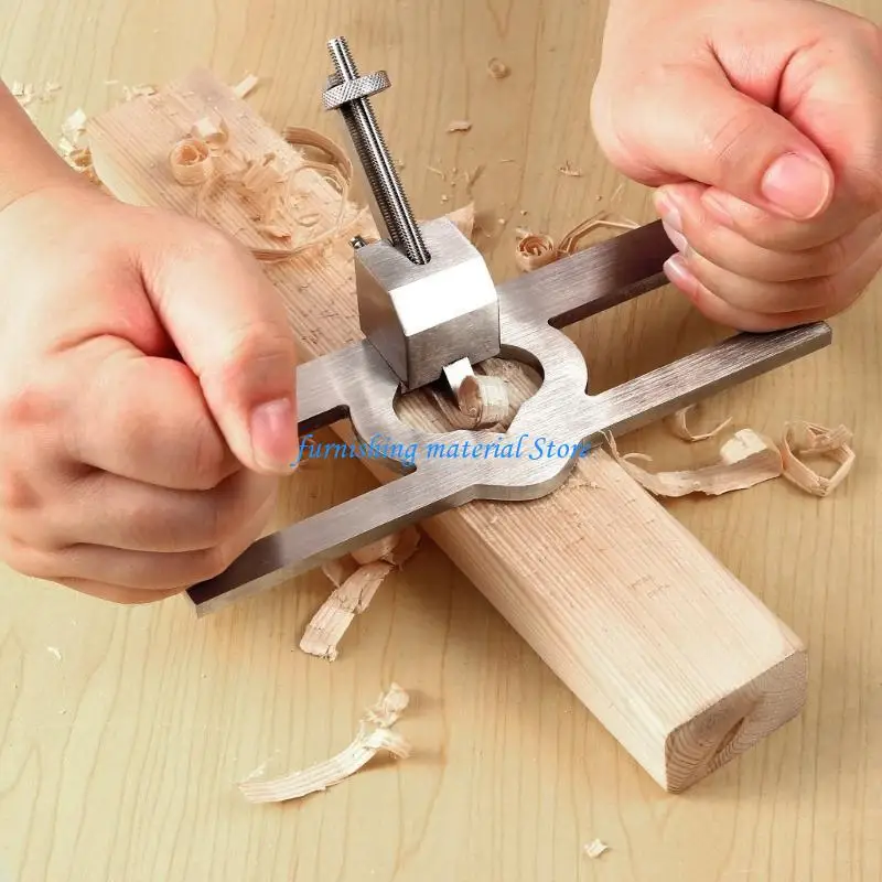 

Y5GD Woodworking Planer Aluminum Hand Planer Flat Plane Bottom Edges Shaping