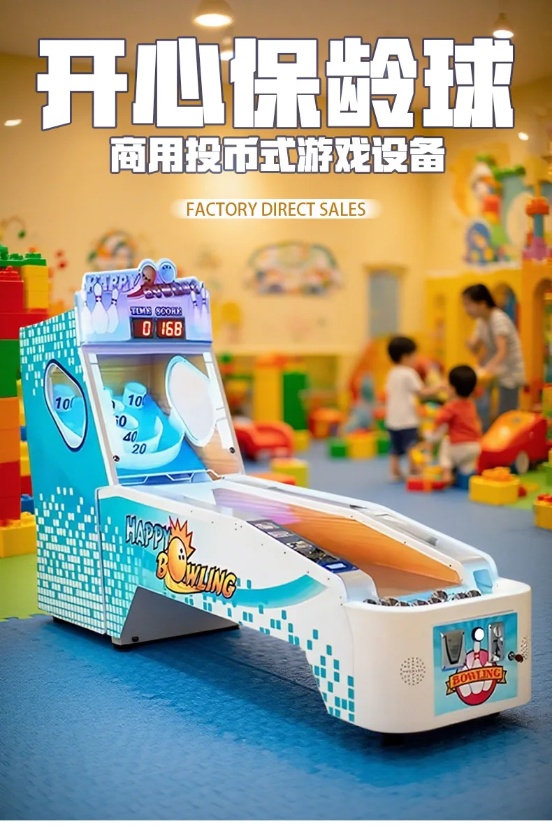 Bowling Sports Video Game Equipment Out of Indoor Play Coin Table Machine