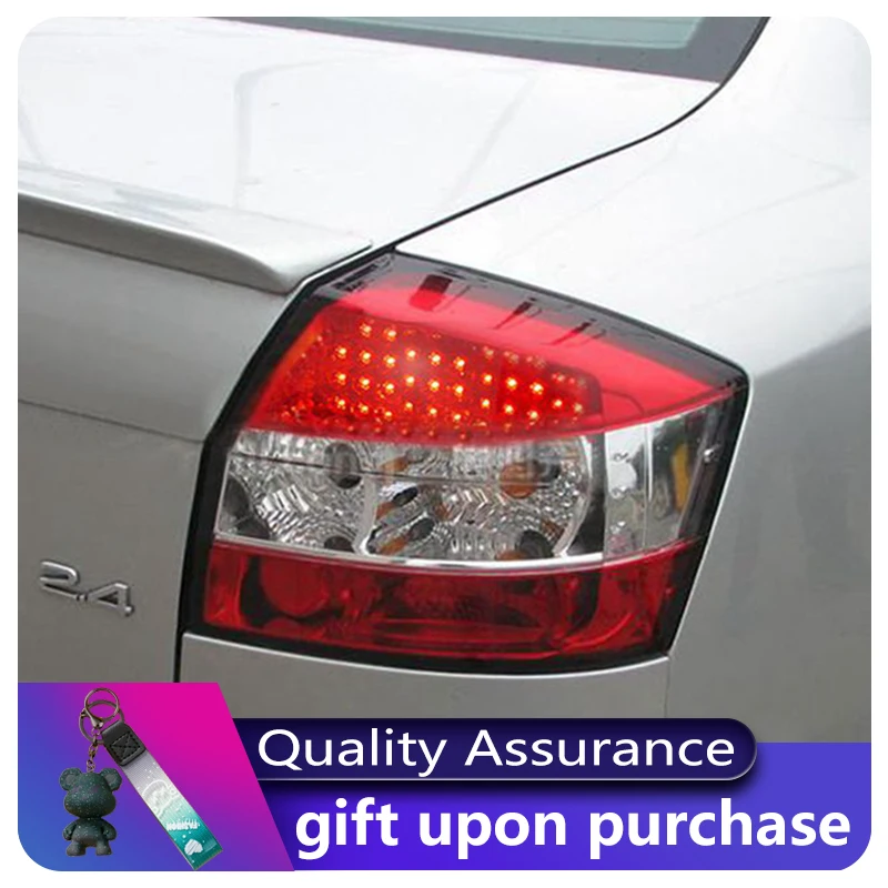

A Pair of Car Taillights For Audi A4L B6 2001-2004 LED DRL Rear Lamp Day Running Light Auto Highlight Tools Brake Accessories