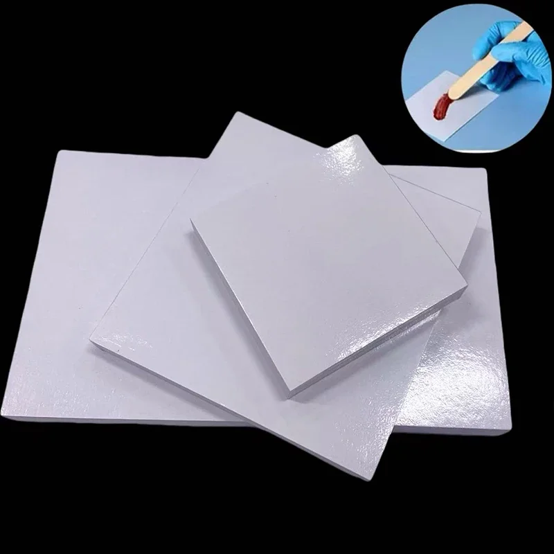 50 Sheets Dental Mixing Pads For Cement Powder Thick White Cementing Paper Sheets Disposable Lab Mixing Paper Dentist Consumable