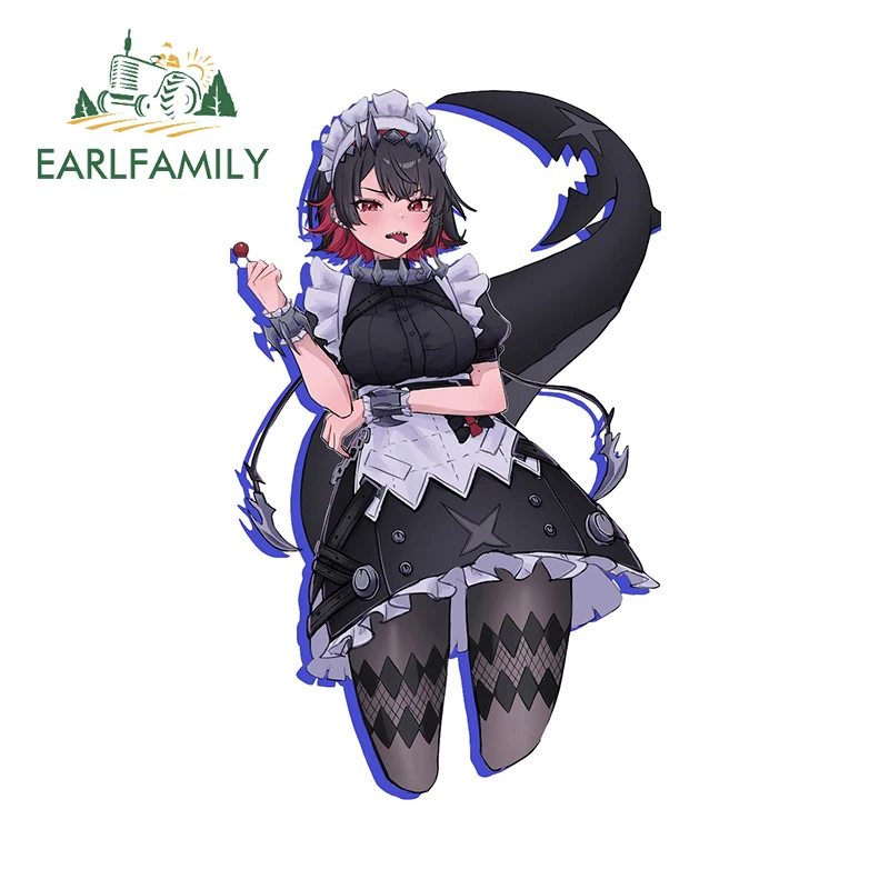EARLFAMILY Zenless Zone Zero Ellen Joe Cool Car Stickers Amusing Creative Amnime Decals Nice Waterproof Durable Car Styling