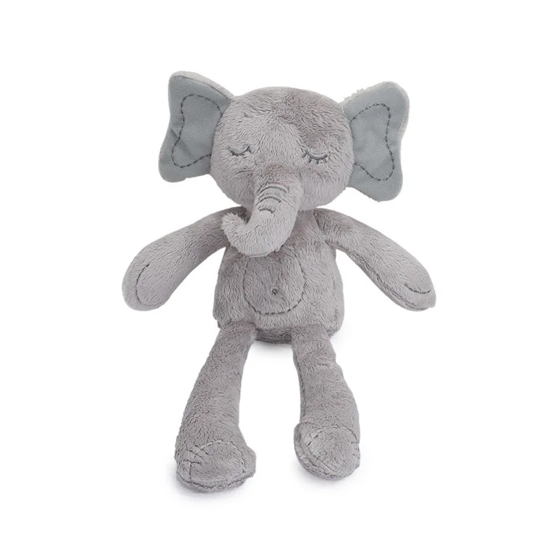 40cm Lapin Peluche Jouets 15.6 Pouces Lapin Doux Eléphant Licorne Koala Animaux Peluche Poupée Enfants Apaiser Dormir Cadeau