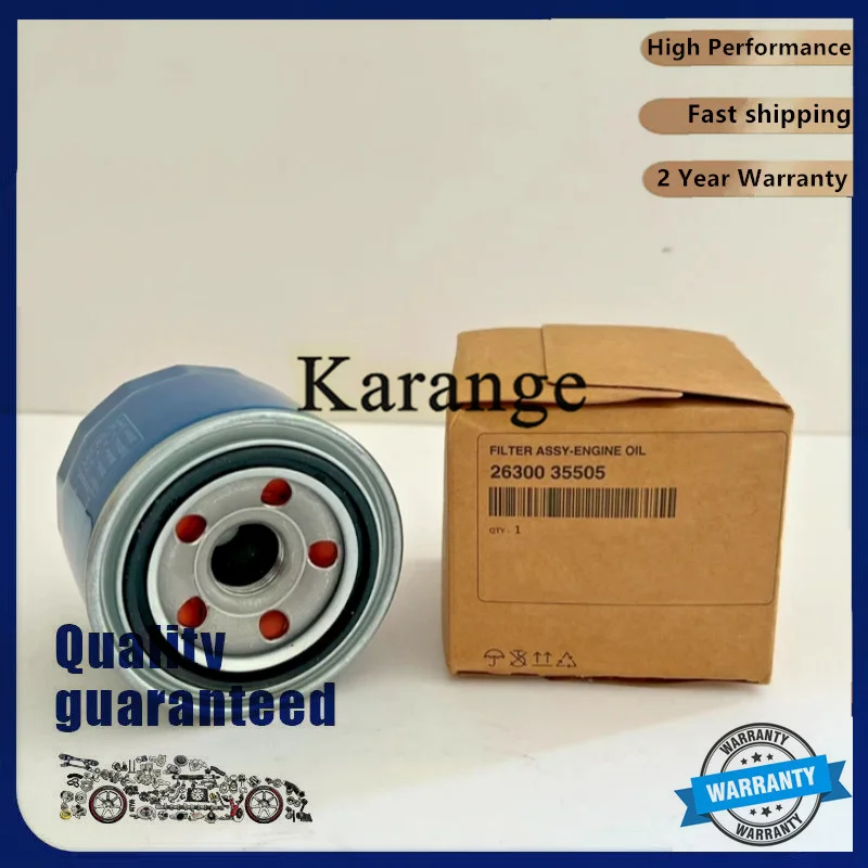 

26300-35505 2630035505 Engine oil filter For Hyundai Elantra Accent Sonata Tucson IX35 Kia Sportage Optima Soul Forte New