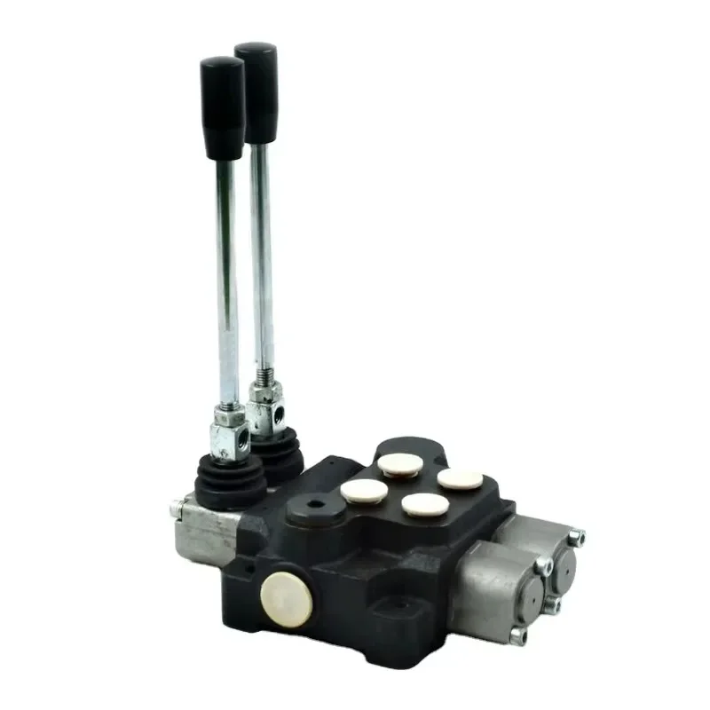 Hydraulic Control Valve Sectional Valve Manual Control Hydraulic Single Lock Joystick Directional Control Valve