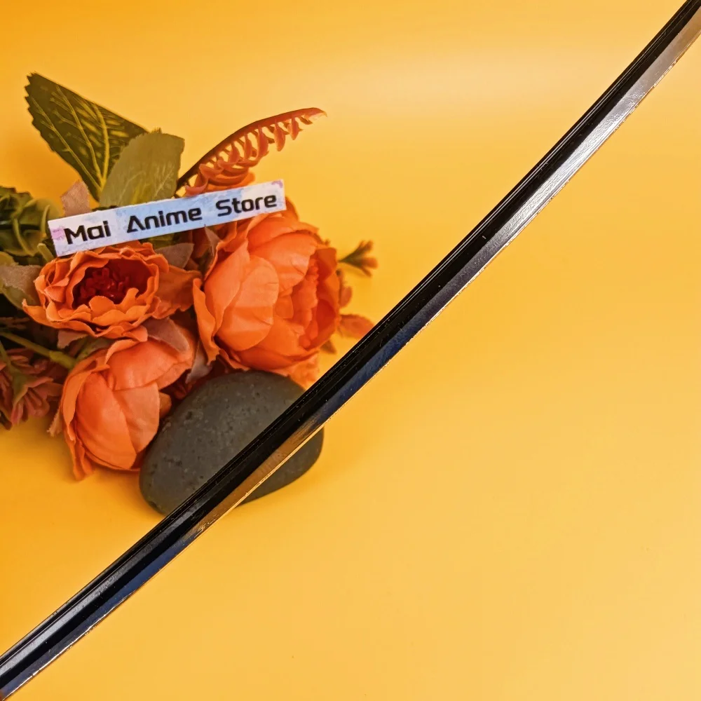 10 بوصة الصلب رورونوا زورو كاتانا الحديد النينجا سكين حجم اليابانية كاتانا الأصلي المعادن أنيمي فيستا السيف الساموراي صابر لعبة هدية