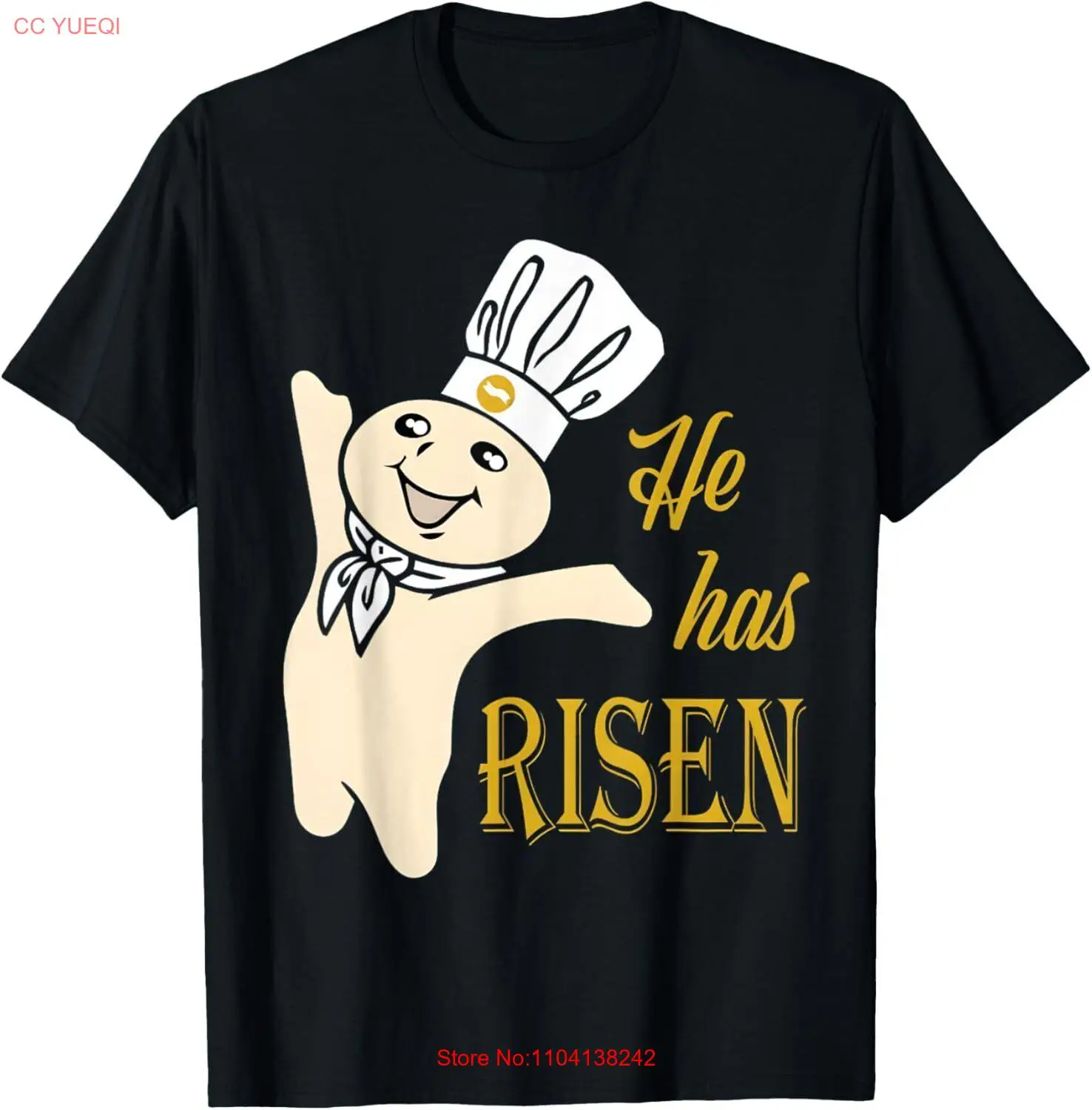

He Has Risen Doughboy Pillsbury Costume For Kids And Adults T-Shirt Hoodie