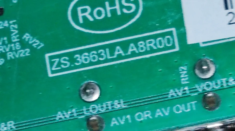 ZS.3663LA.A8R00 ZS.Z53RL.A8 ZS.S53W.BKR00 Scheda madre TV LED, foto fisica, numero di verifica per la spedizione, 3 specifiche