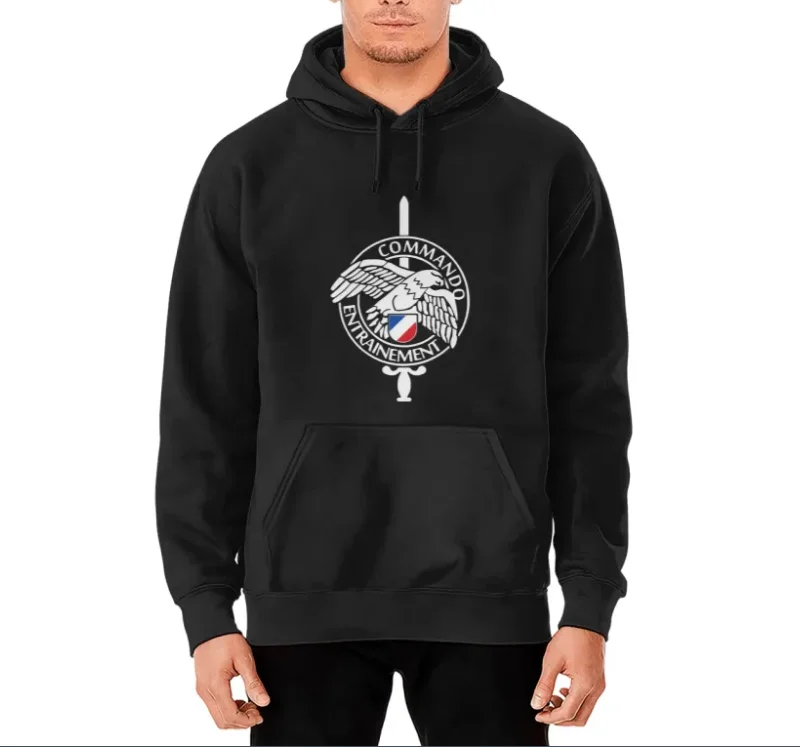Entrainement Commando French Army Military Men Hoodie Sweatshirts