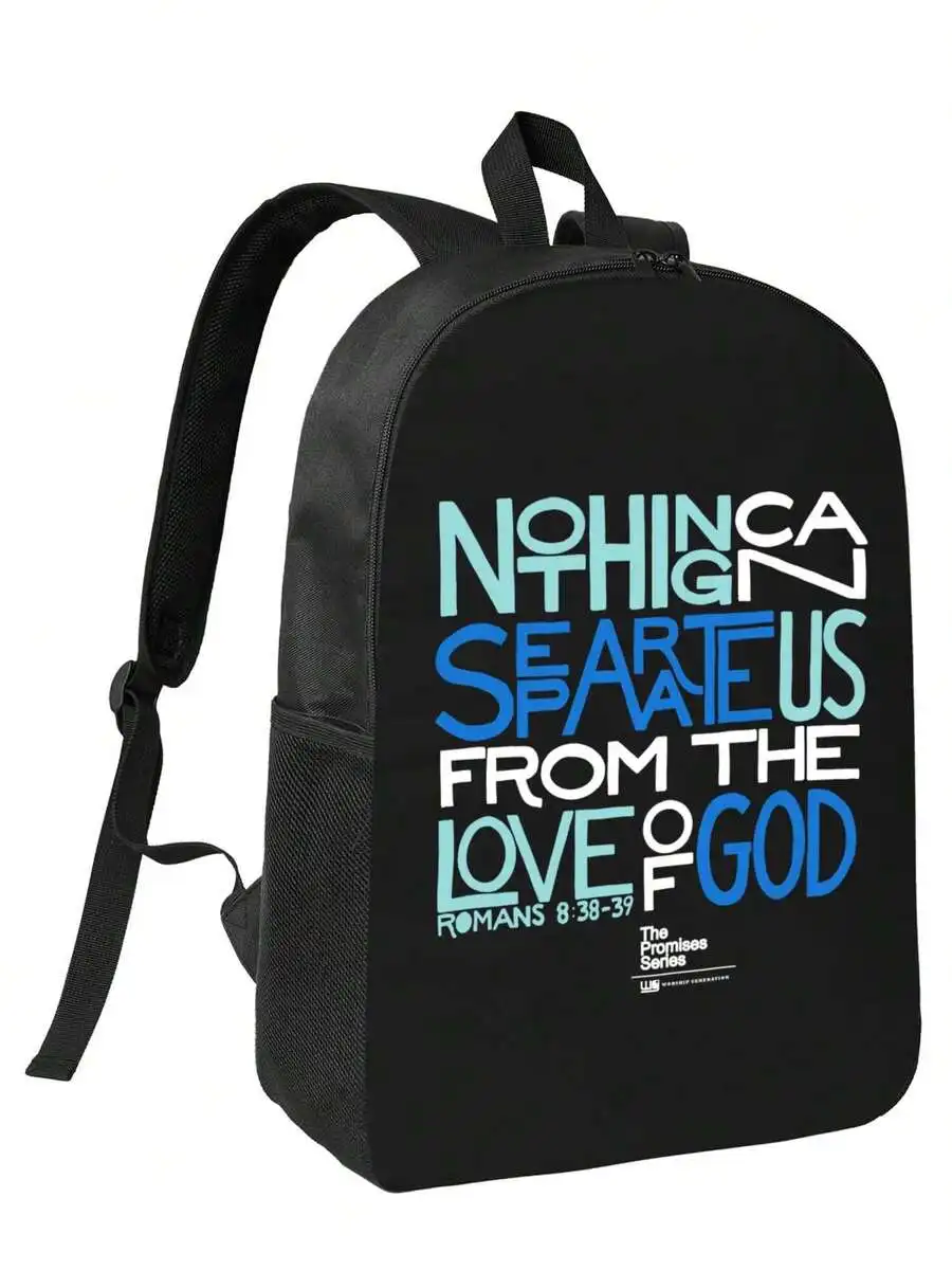 

Nothing Separates Us Waterproof Backpack Large Capacity Anti-Theft Laptop Bag Travel School College Work Casual Unisex Daypack