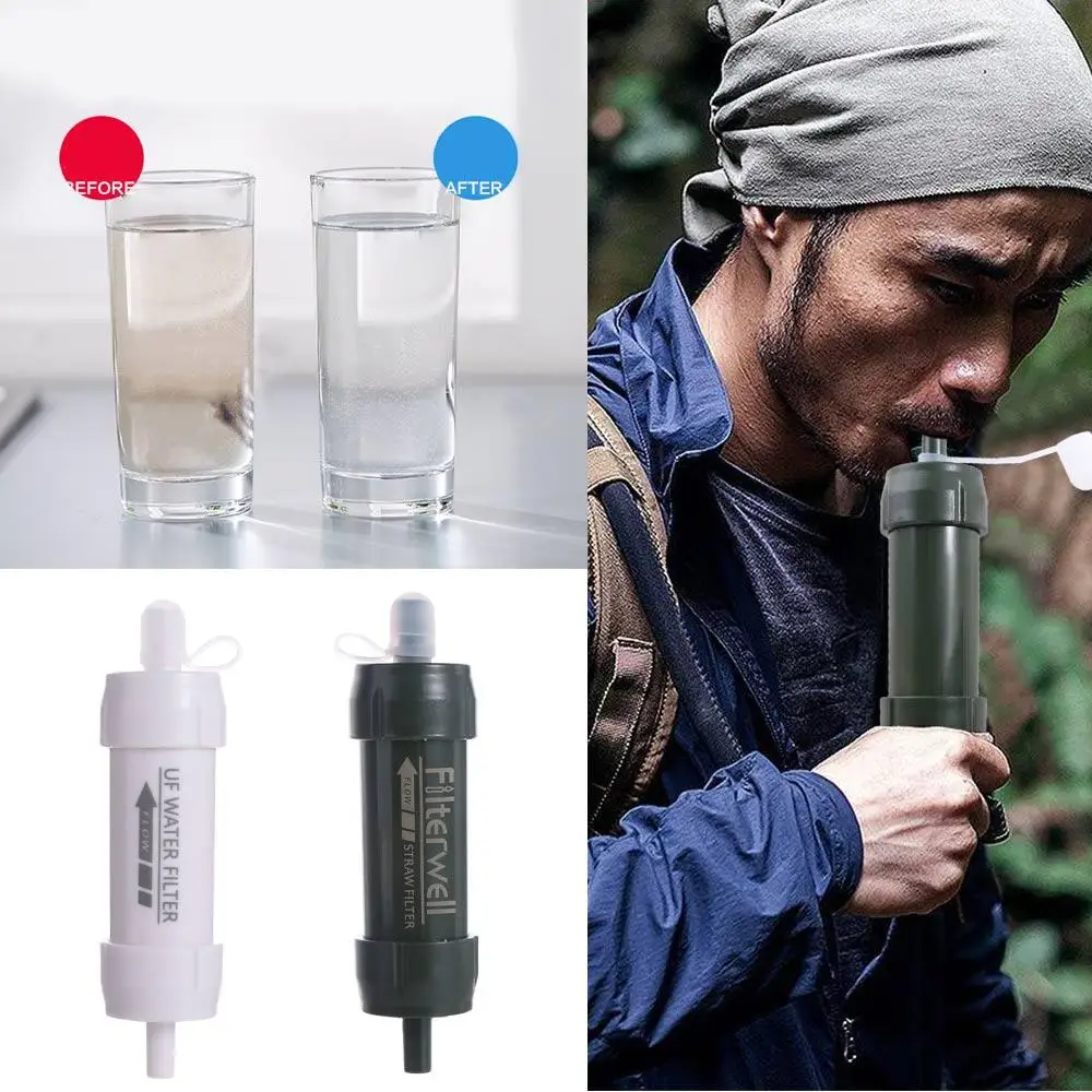 Picture 5: Mini Mini Water Filter Straw Straw Direct Drinking Purification Water Filter Survival Portable Drinking Water Filtering Straw