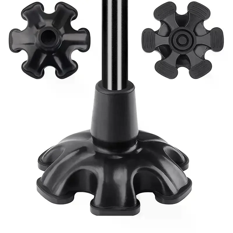 19/22mm Canes Self Standing Protect End Cover Eldder Walking Stick Rubber Non-Slip Pad End Bottom Cap Shaped Tip Replacement