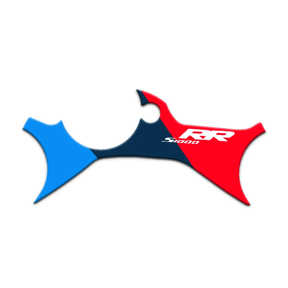 

For BMW S1000RR Sport Version UP To 2023-2025 Motorcycle Carbon-look Upper Triple Yoke Defender Stickers