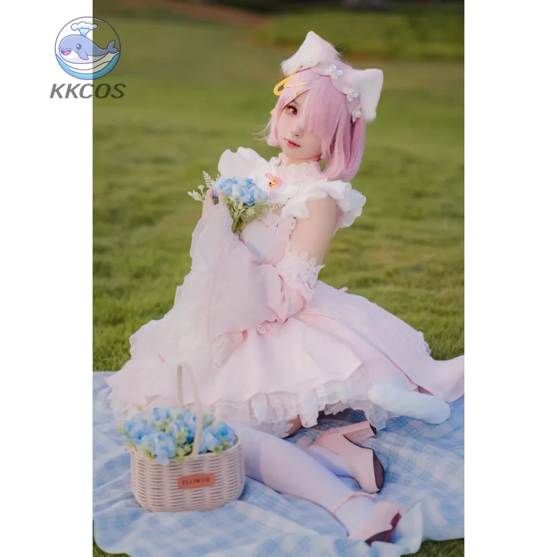 Re:ZERO – Starting Life in Another World Ram Rem Cosplay Retro-Outfit Süßes Uniformkleid Aktivität Party Rollenspiel Kleidung KKcos
