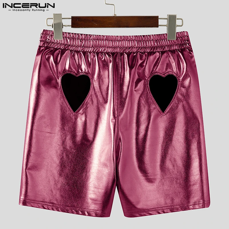 

INCERUN модные мужские шорты летние сексуальные открытые штаны однотонные повседневные шорты уличная одежда вечерние короткие брюки оверсайз