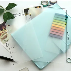 A5 A6 PP Matt Frosted Plate for Protecting Inner Paper Spacer for Planner Filofax Organizer Divider Separator Board Page