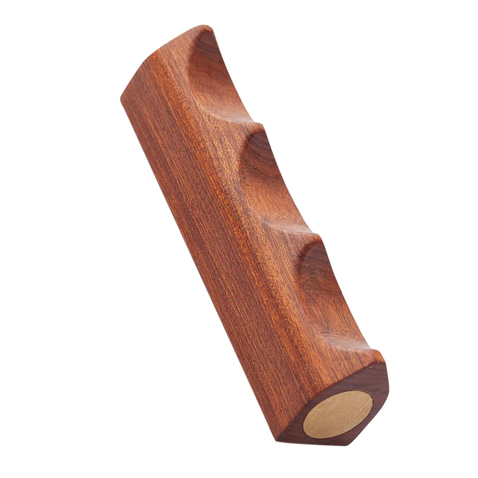 Wooden Copper Calligraphy Brush Holder for Sumi Brushes & Ink Pens – Desktop Decor & Gift