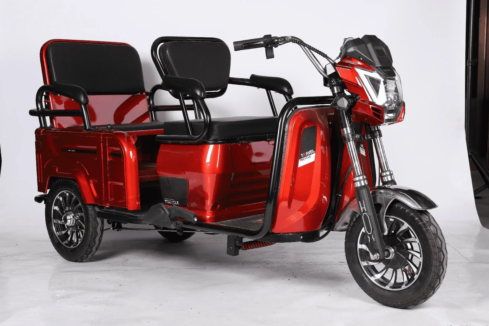 500W 48V60V Electric Tricycle Factory Export Can Be Customized Electromechanical Adult Electric Tricycle