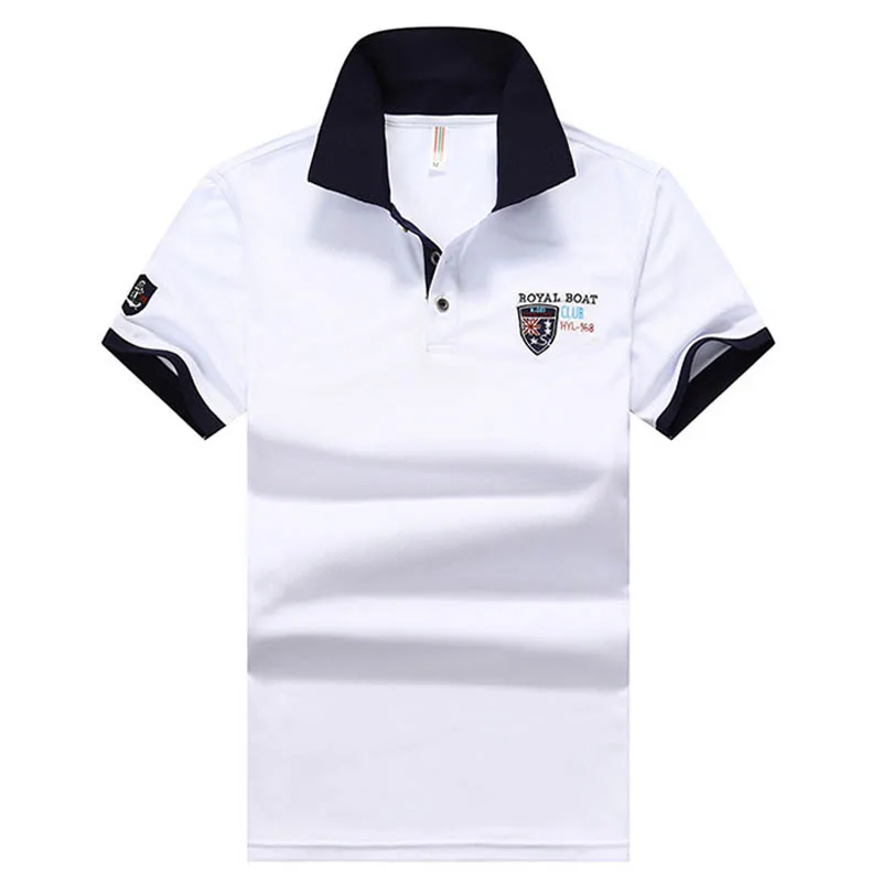 Polo de negocios bordado para hombre, ropa de calle de lujo, camiseta de manga corta con solapa informal de verano, Polo de Golf y tenis