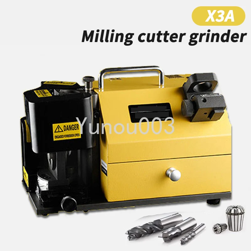 X3A Drill Sharpener Electric Grinding Sharpening Machine Tungsten Steel Milling Cutter Angle Grinder Bit Sharpening Tool 4-20MM