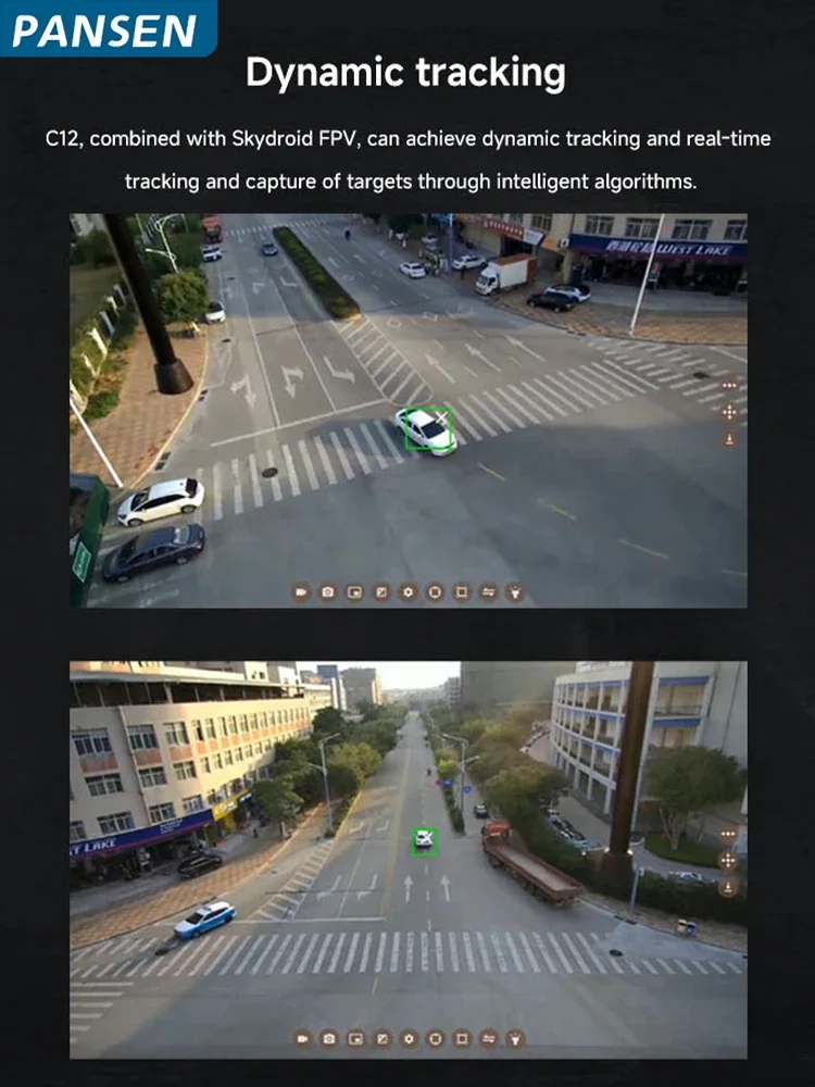 Skydroid C12 Camera dynamic tracking Camera can be inverted Thermal Imaging