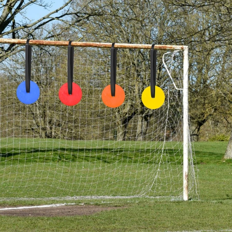   4Pcs Adjustable Flexible Football Training Disc Football Training Targets Plate