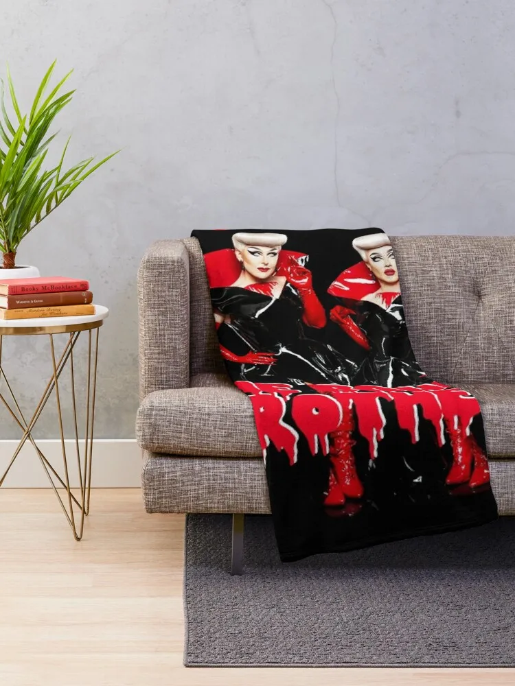 The Boulet Brothers Dragula Throw Blanket Large for sofa Blankets Sofas Of Decoration Flannel Fabric Blankets